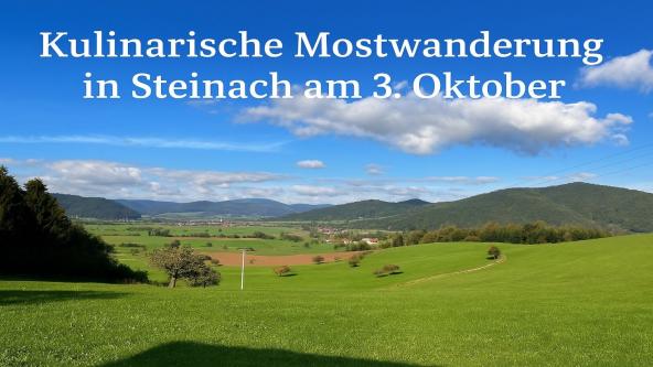 tolle Aussichten bei der Mostwanderung am 03. Oktober