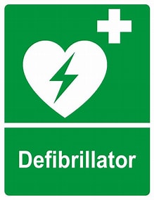 Piktogramm Defibrillator freepic
